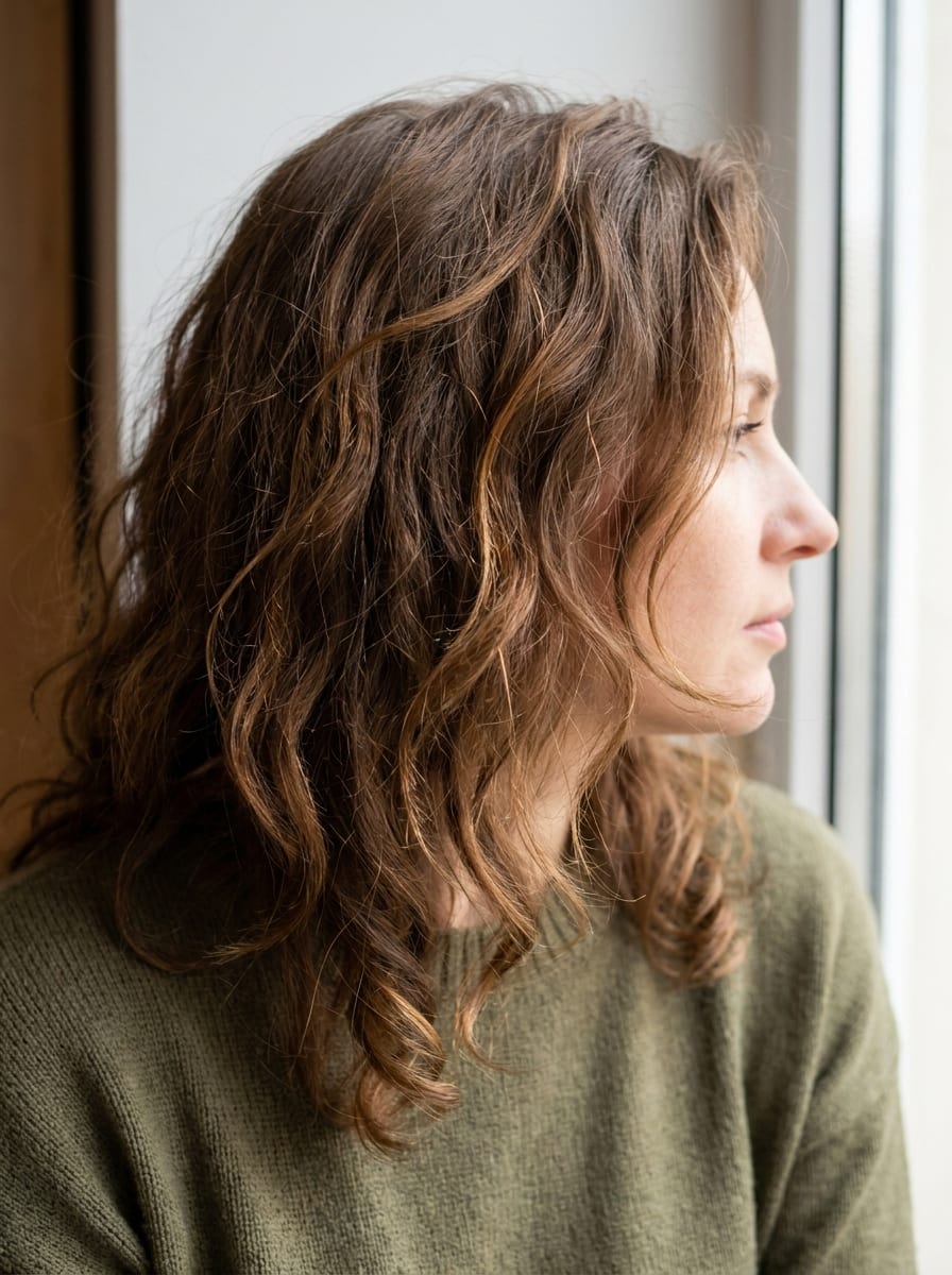 Haselnussbraun - Braune Haarfarbe